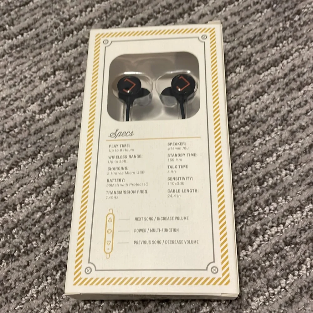 New in Box Budsies Earbuds